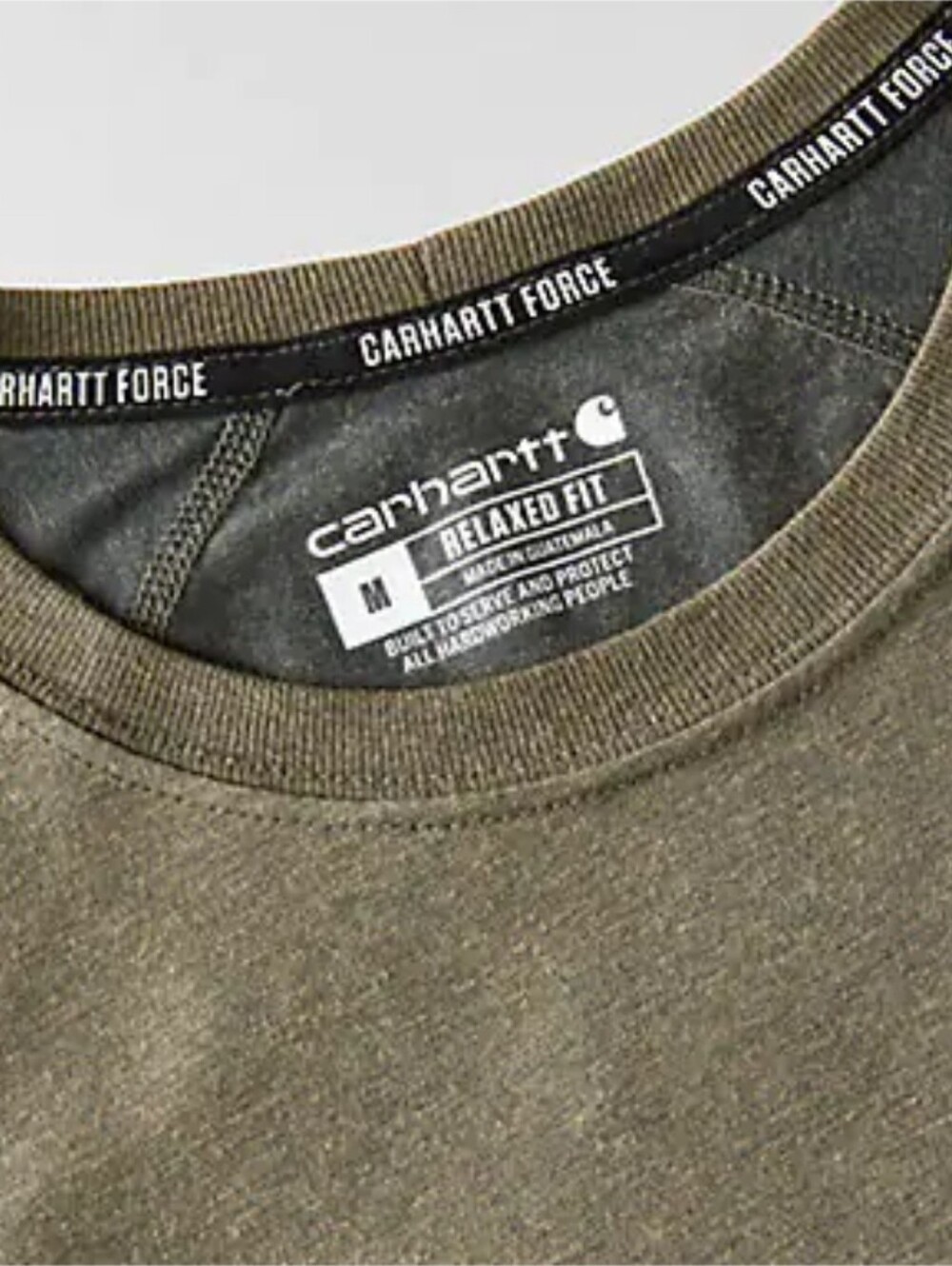 Carhartt Force Relaxed Fit Midweight Short-Sleeve Pocket T-Shirt - Picture 4 of 7
